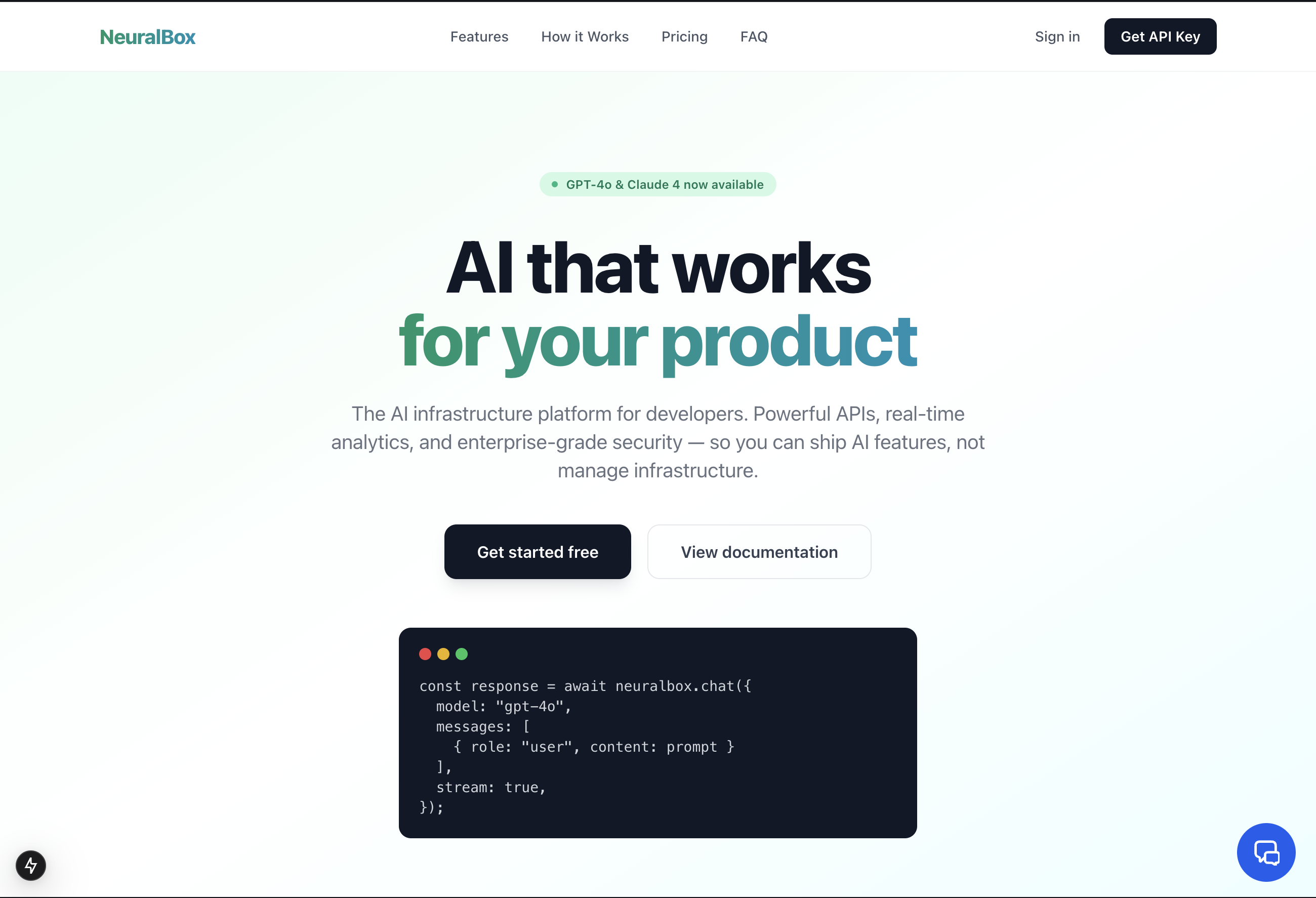 AI SaaS Platform